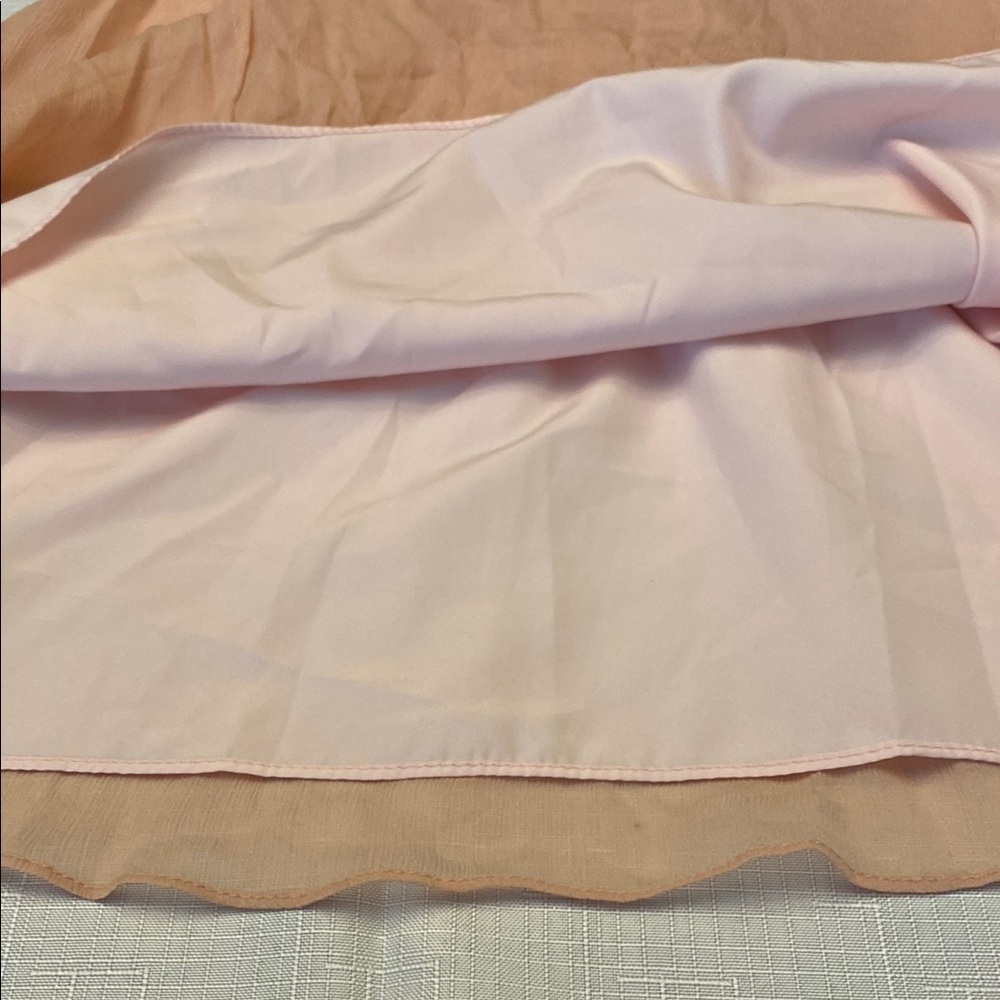 J. Crew Pink Asymmetrical Ruched Tiered Dress - Picture 10 of 14